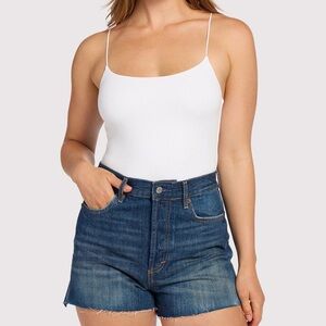 Nuuds Cami Bodysuit in White